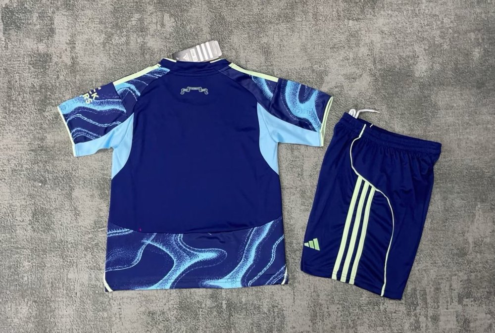 Ajax Away Kids Kit Jerseys+Shorts 2025/26
