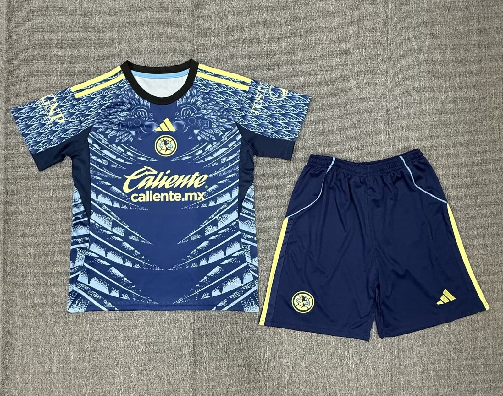 Club America Soccer Jersey Away Kids Jersey & Shorts Kit 2025/26 in Navy