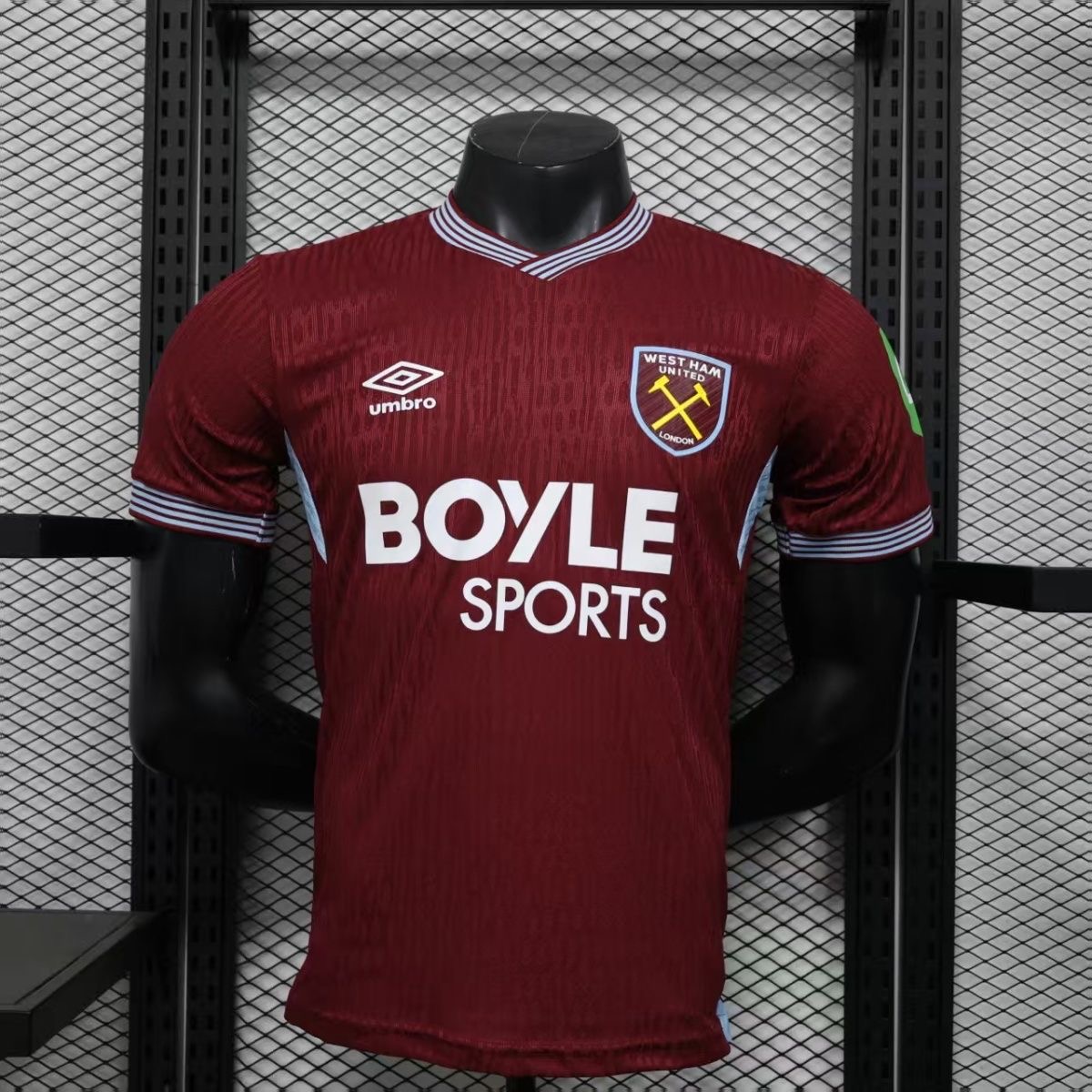 West Ham United Authentic Football Jersey Home Shirt 2025/26 in Claret