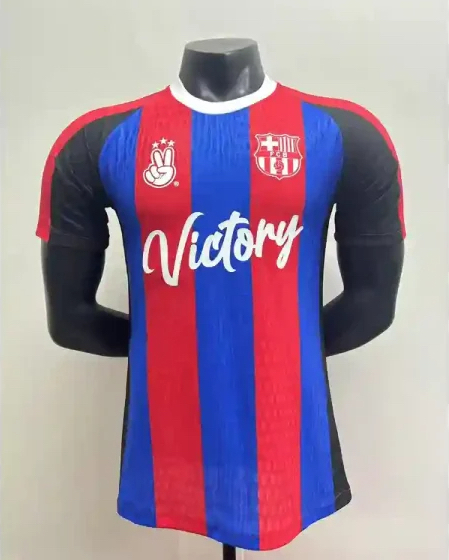 Authentic Soccer Jersey Barcelona Special Edition Shirt 2025/26 in Model Year: 2025/26 Country and League: Spain-La Liga