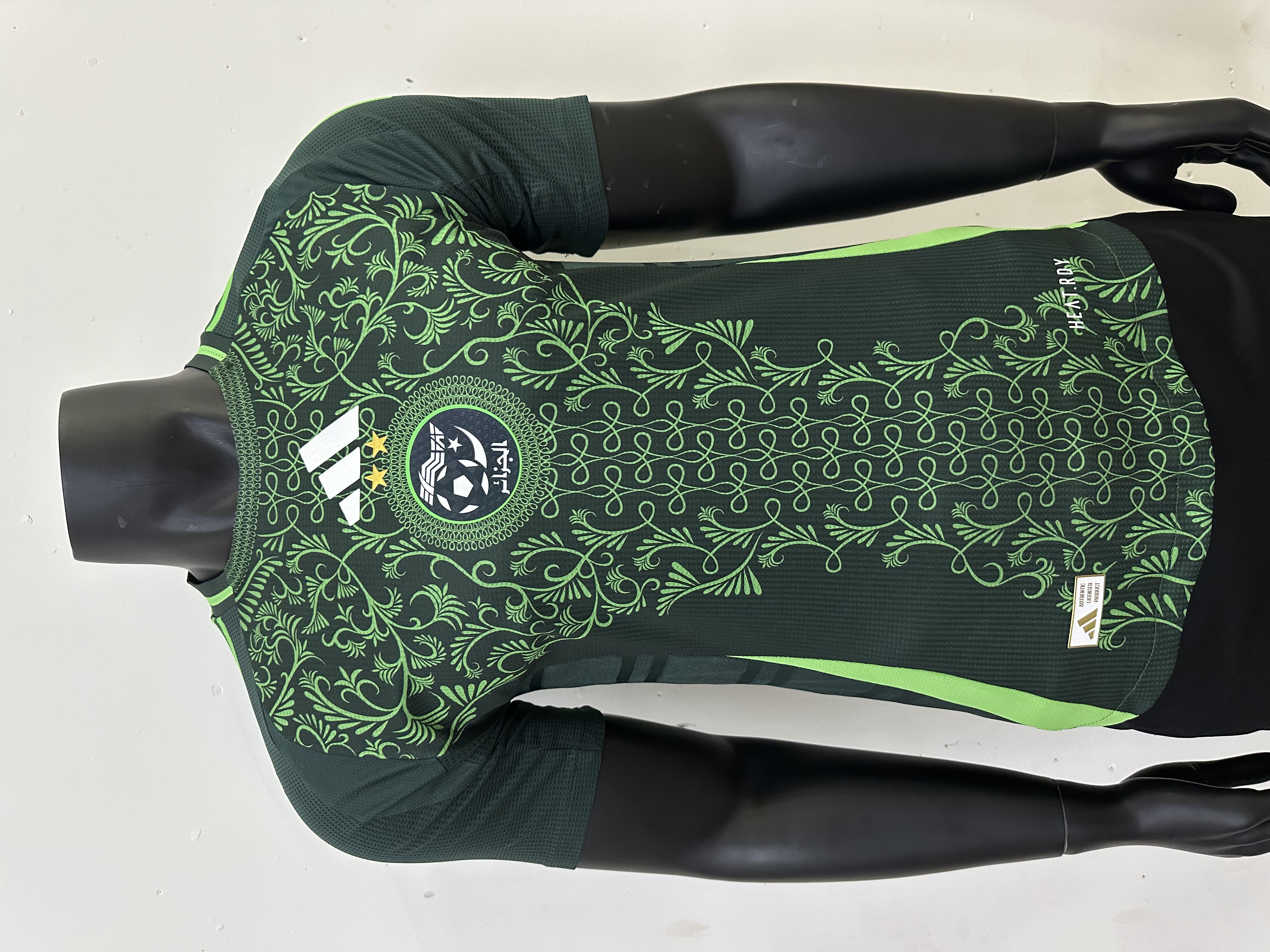 Algeria Authentic Soccer Jersey Away Shirt 2024-25 in Green