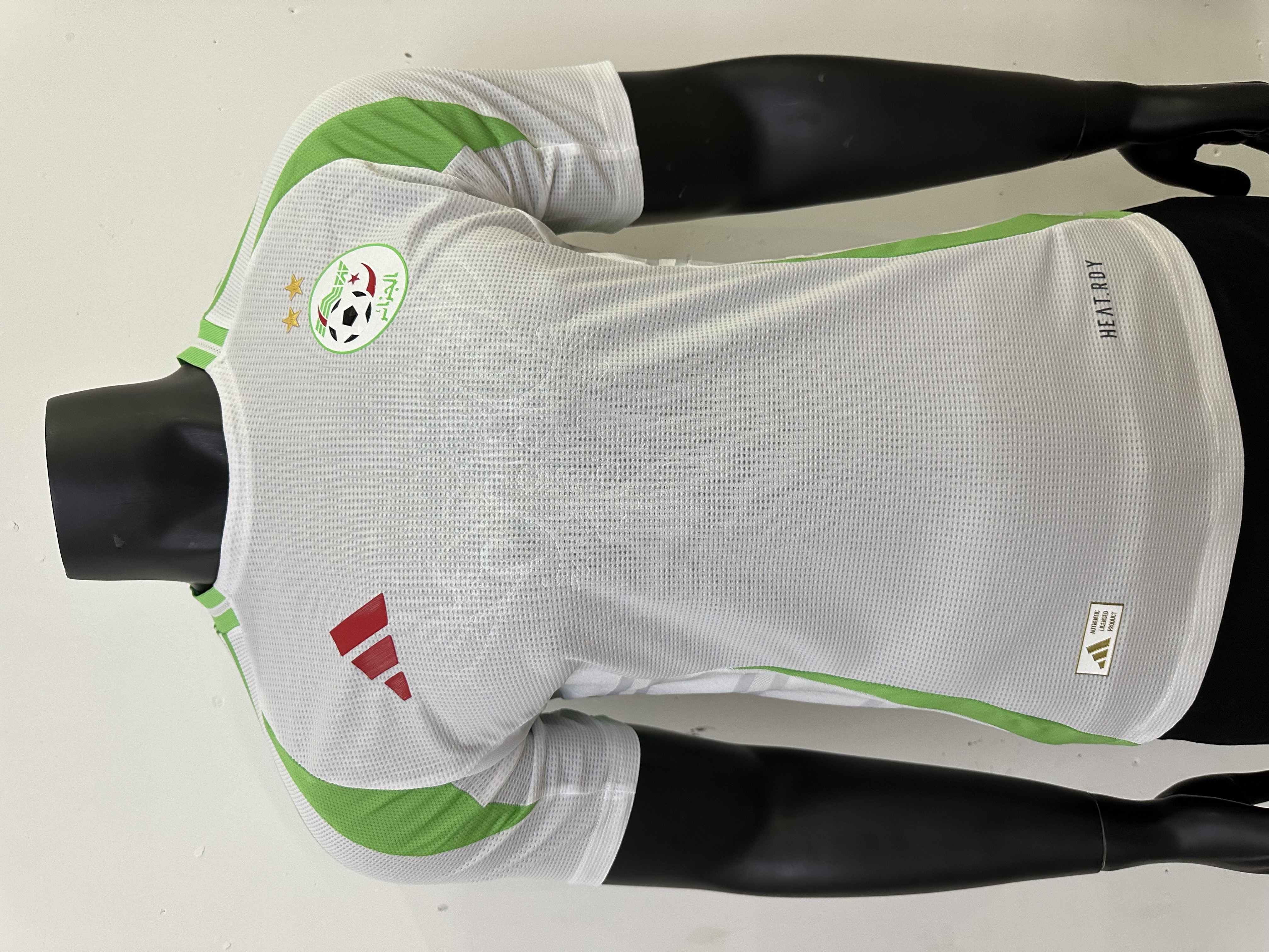 Algeria Authentic Soccer Jersey Home Shirt 2024-25 in White