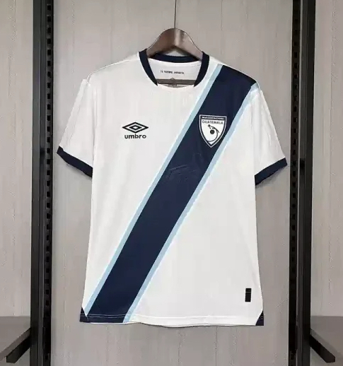 Guatemala Soccer Jersey Home Custom Shirt 2025 in White