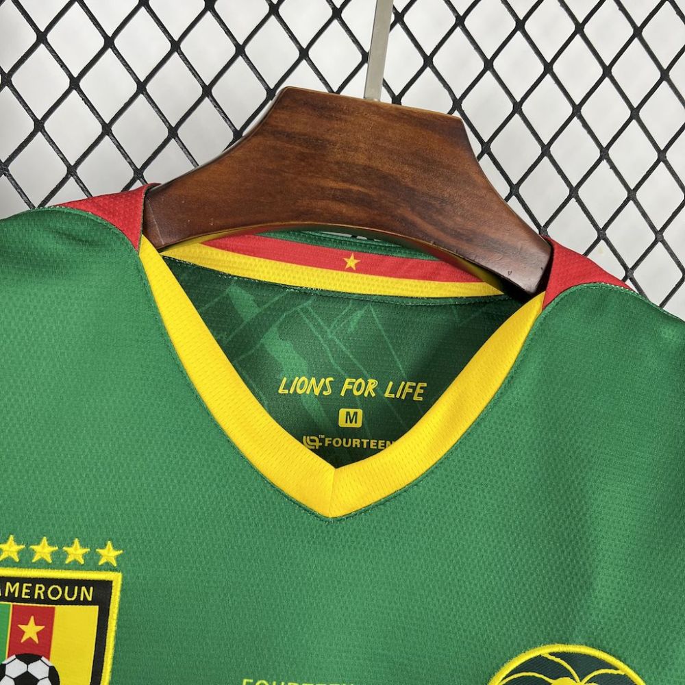 Cameroon Soccer Jersey Home Custom Shirt 2025