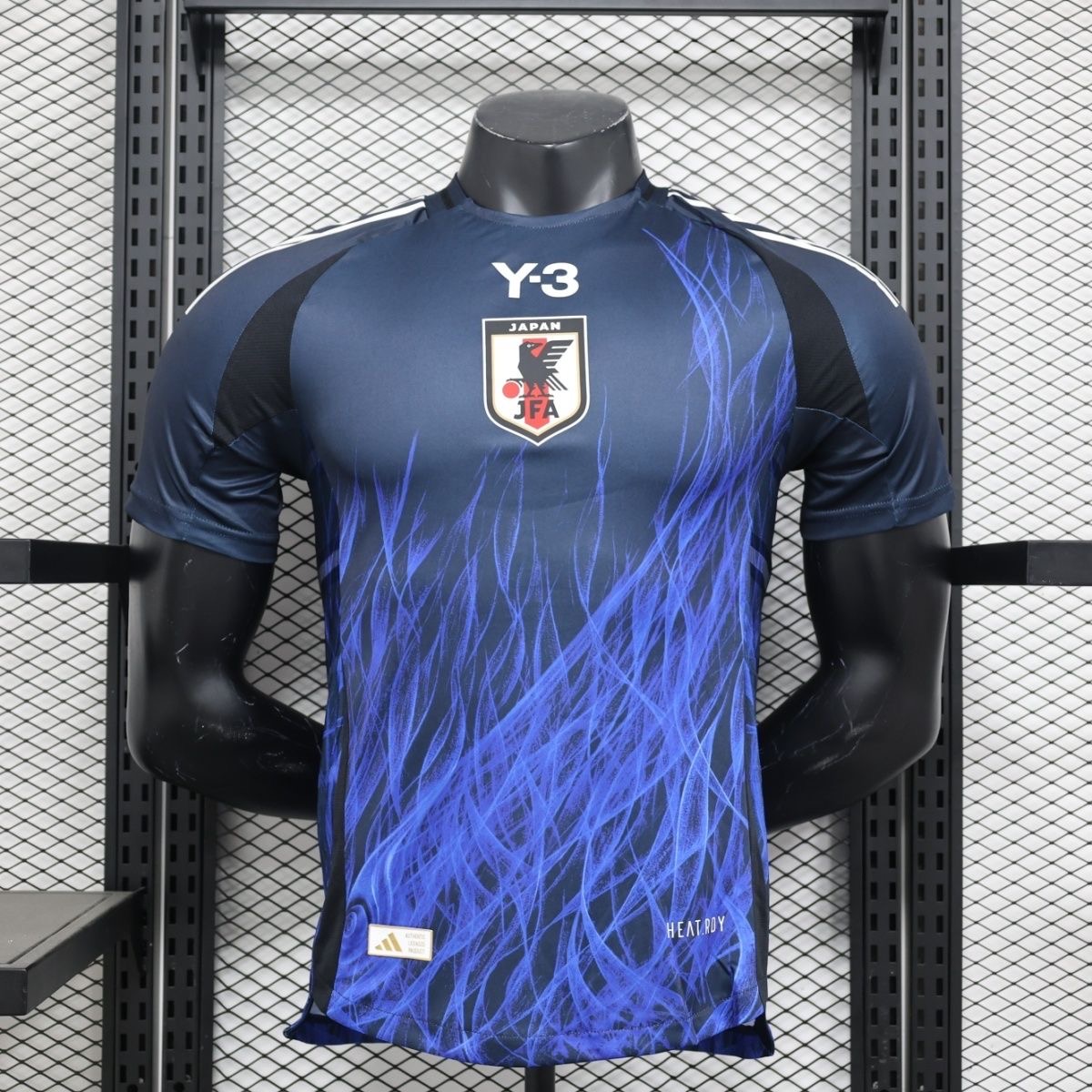 Japan X Y-3 Authentic Soccer Jersey Home Shirt 2024-25 in Blue