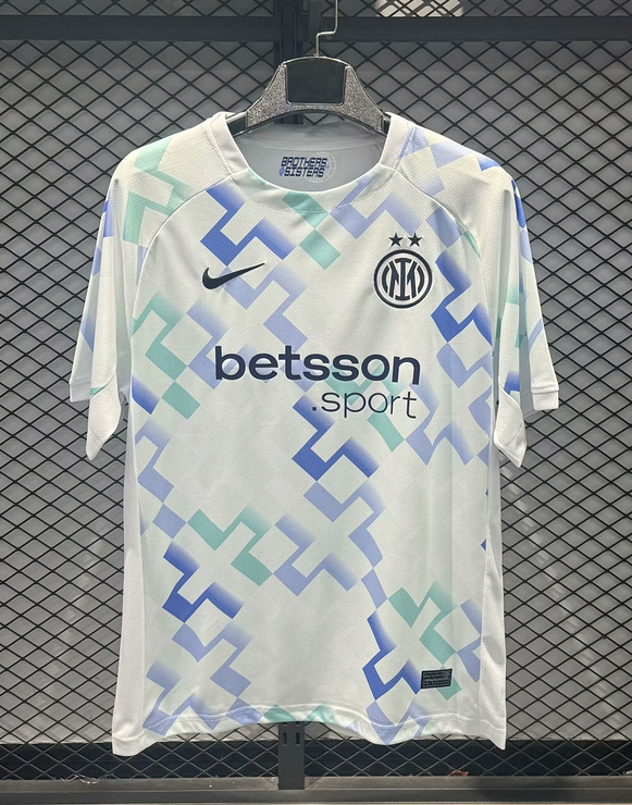 Inter Milan Soccer Jersey Away Custom Shirt 2025/26 in White