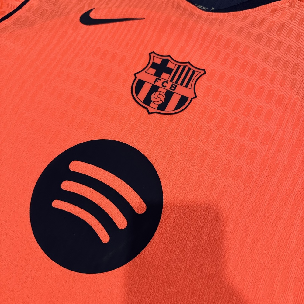 Authentic Soccer Jersey Barcelona Third Away Shirt 2025/26
