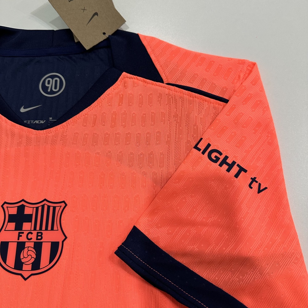 Authentic Soccer Jersey Barcelona Third Away Shirt 2025/26