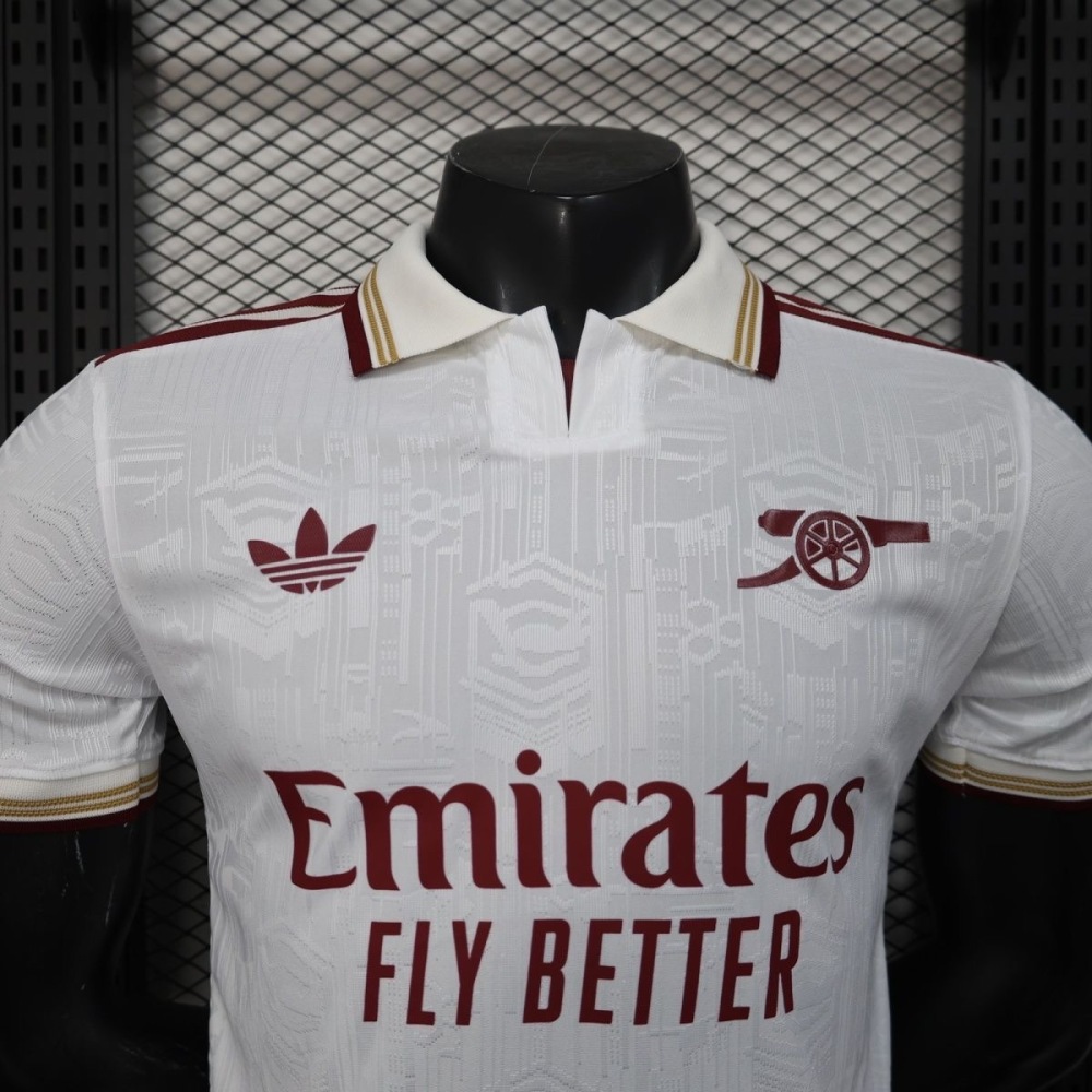 Arsenal Soccer Jersey Third Away Authentic Shirt 2025/26
