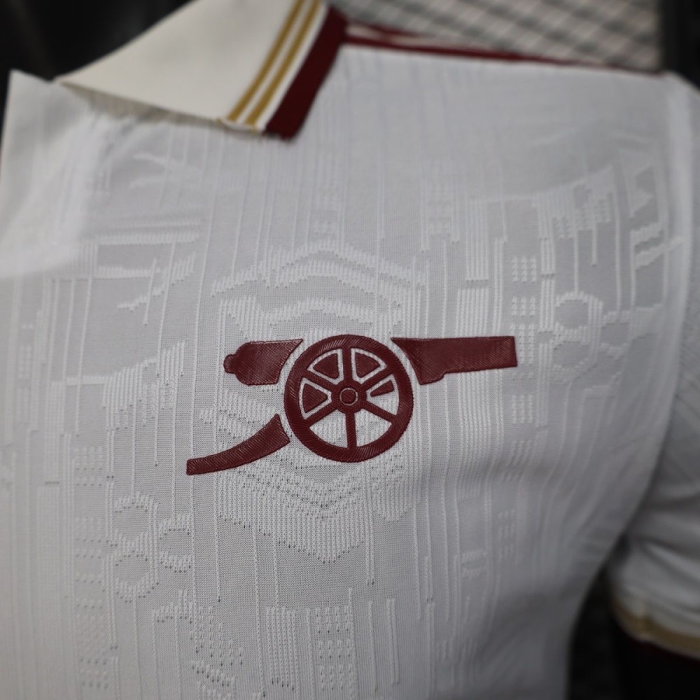 Arsenal Soccer Jersey Third Away Authentic Shirt 2025/26