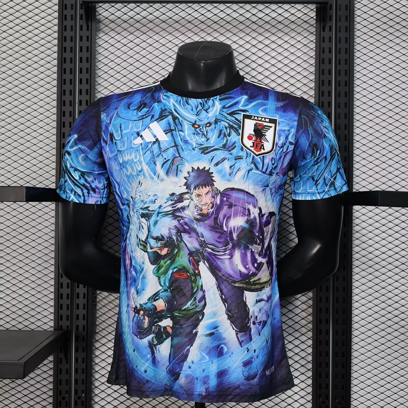 Japan Authentic Soccer Jersey Naruto Special Edition Shirt 2025 in Model Year: 2025 Confederate: AFC Country: Japan-National