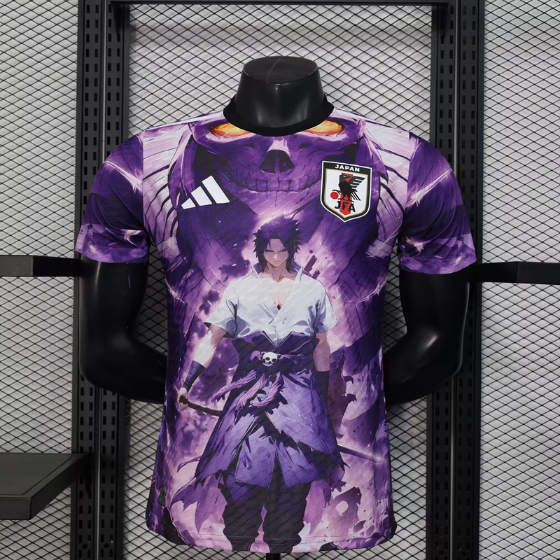 Japan Authentic Soccer Jersey Naruto and Sasuke Special Edition Shirt 2025 in Model Year: 2025 Confederate: AFC Country: