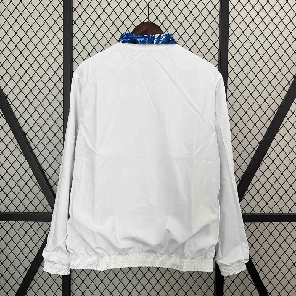 Japan Reversible Double-Sides Windbreaker Jacket White&Blue 2024