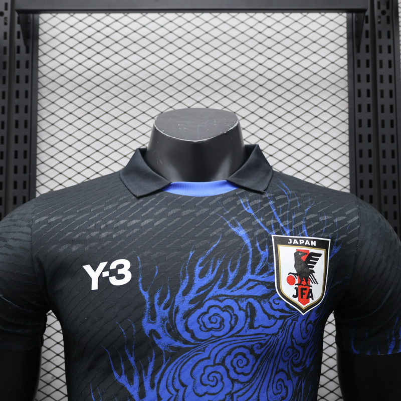 Japan Authentic Soccer Jersey Y3 Black Special Edition Shirt 2024