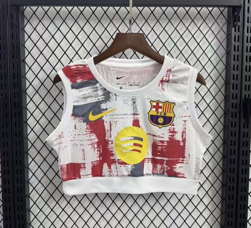 Barcelona Women's Vest Special Edition Soccer Jersey 2025/26 in Model Year: 2025/26 Country and League: Spain-La Liga