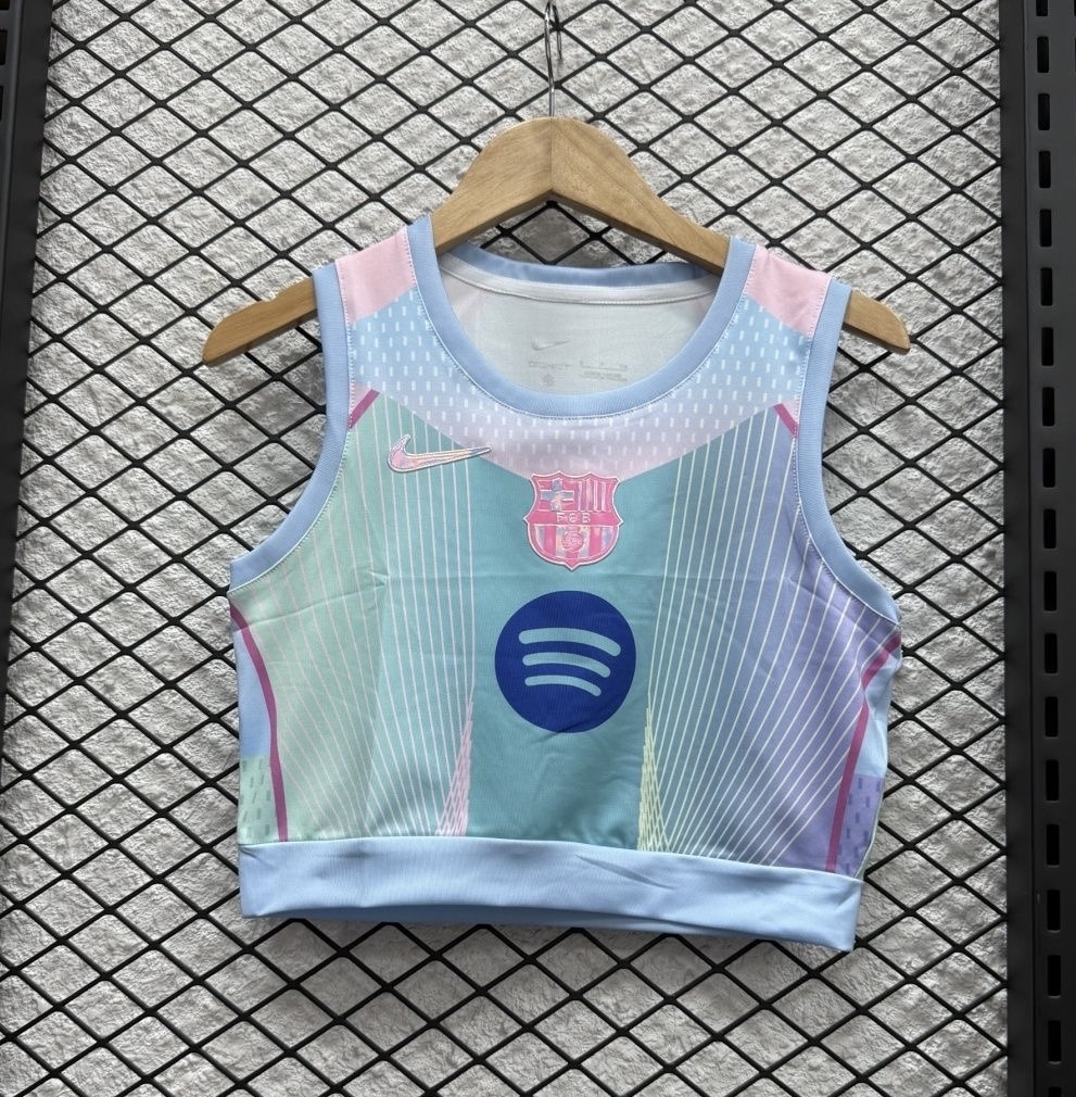 Barcelona Women's Vest Special Edition Soccer Jersey 2025/26 in Model Year: 2025/26 Country and League: Spain-La Liga