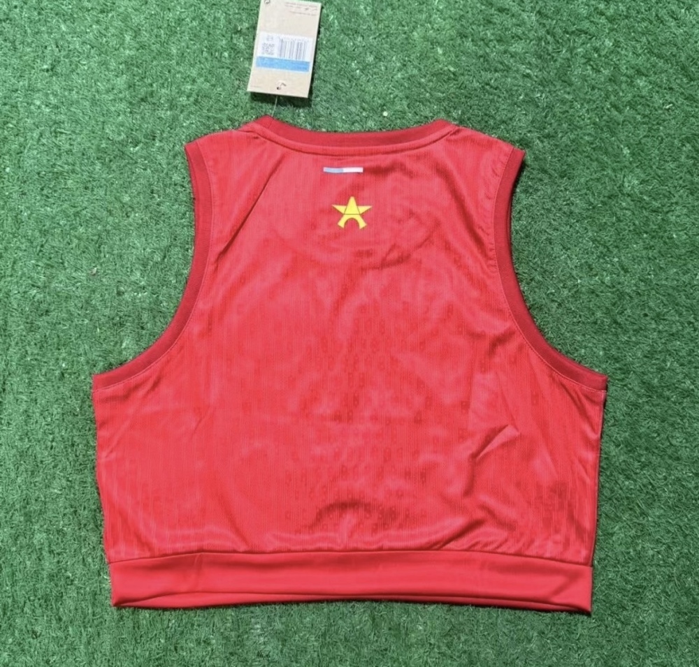 PSG Soccer Jersey Red Women's Vest 2025/26