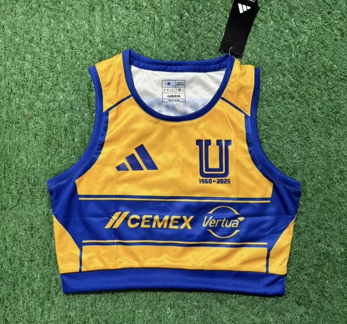 Tigres UANL Soccer Jersey Home Women's Vest 2025/26 in Yellow
