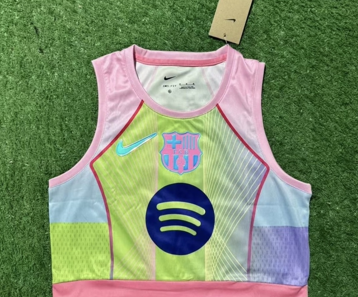 Barcelona Women's Vest Special Edition Soccer Jersey 2025/26 in Model Year: 2025/26 Country and League: Spain-La Liga
