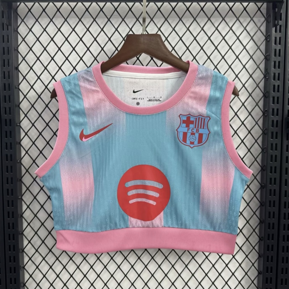 Barcelona Women's Vest Special Edition Soccer Jersey 2025/26