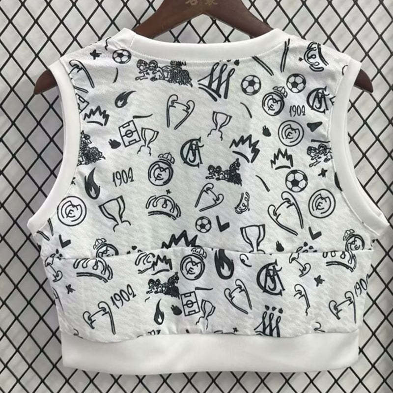 Real Madrid Special Edition Women's Vest Soccer Jersey 2025/26