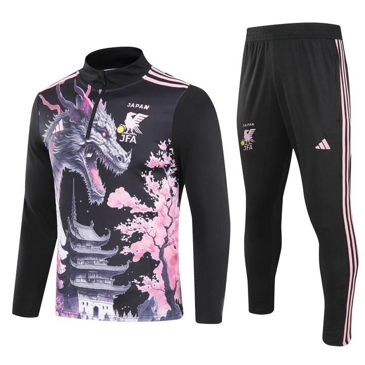 Japan Training Kit Sweatshirt & Pants Set 2025 in Model Year: 2025 Confederate: AFC Country: Japan-National