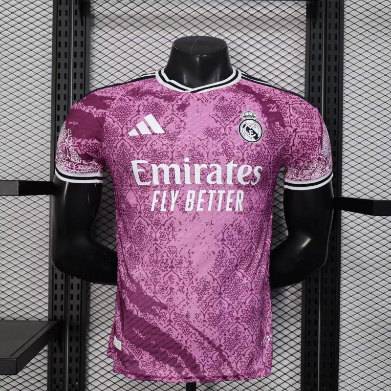 Real Madrid Authentic Soccer Jersey Special Edition Shirt 2025/26 in Model Year: 2025/26 Country and League: Spain-La Liga