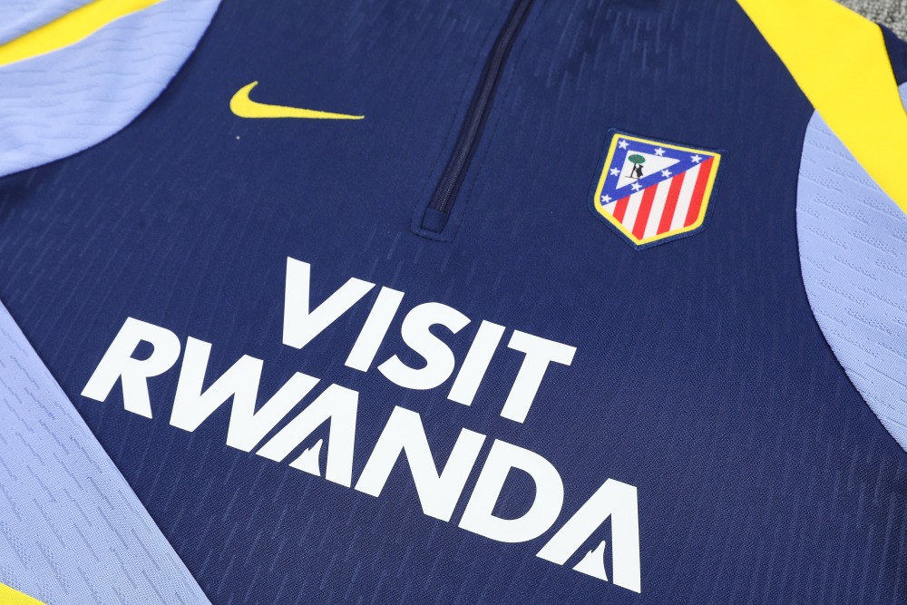 Atletico Madrid Authentic Training Kit (Sweatshirt+Pants) 2025/26 - Player Version