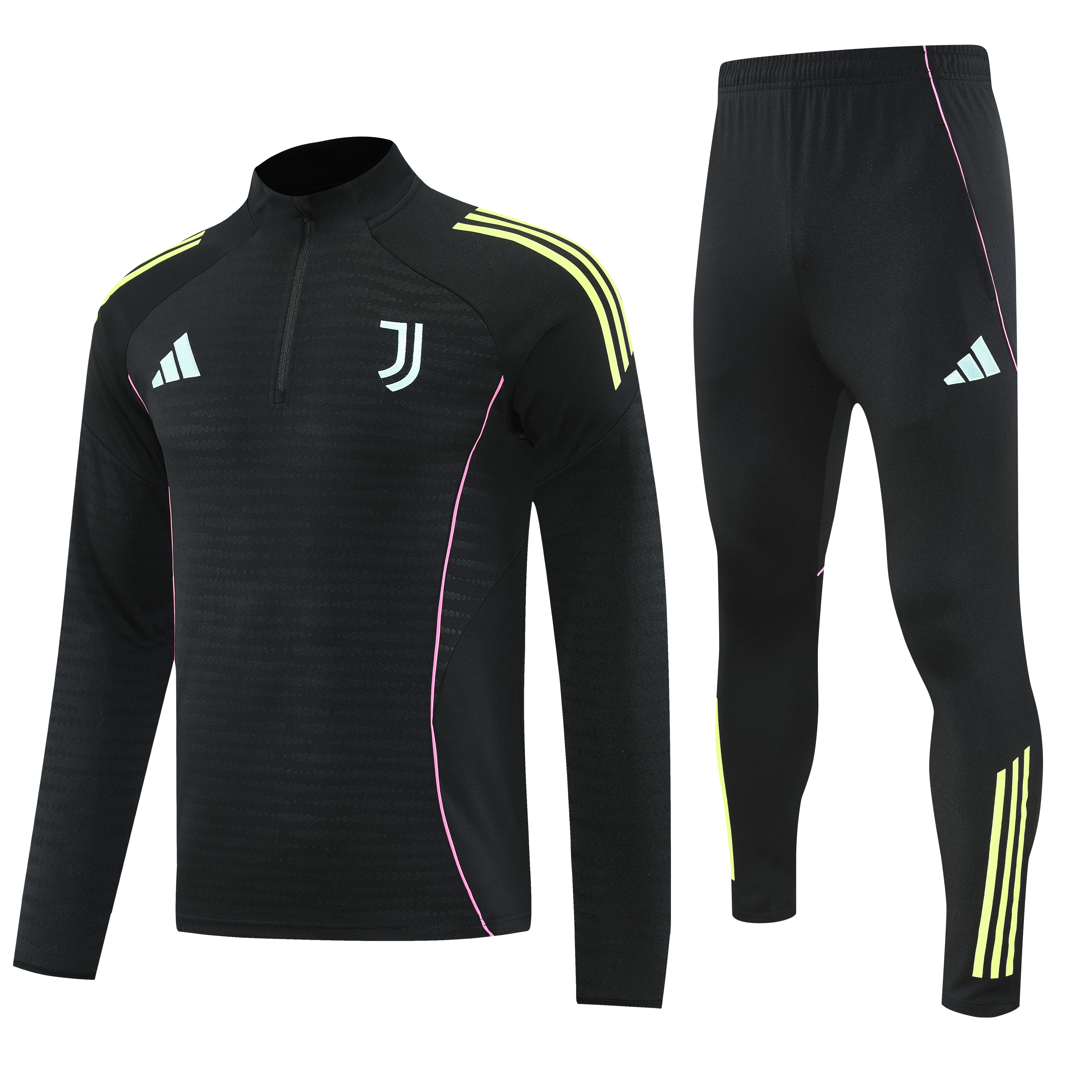 Juventus Authentic Training Kit Sweatshirt & Pants Set 2025/26 - Player Version in Model Year: 2025/26 Country and League: