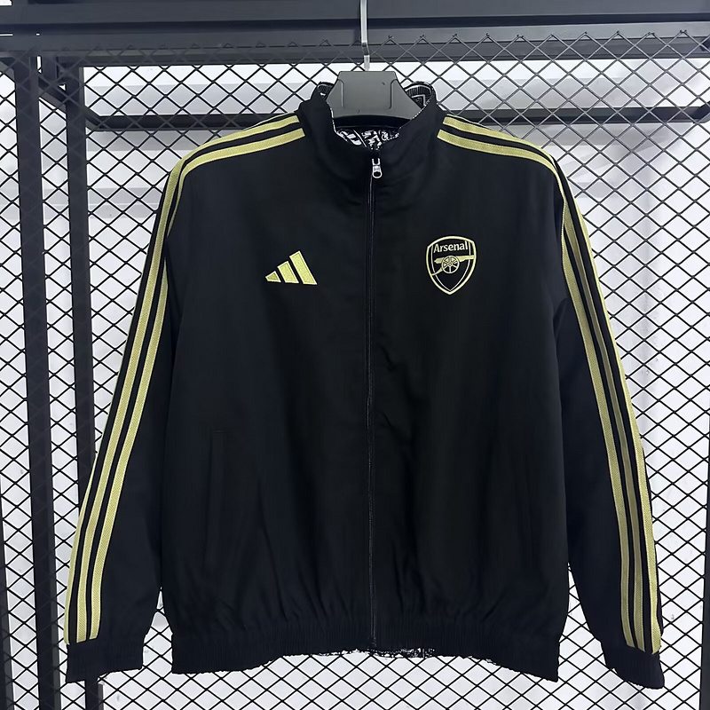 Arsenal Reversible Double-Sides Windbreaker Jacket 2025-26 in Model Year: 2025-26country and League: England-Premier
