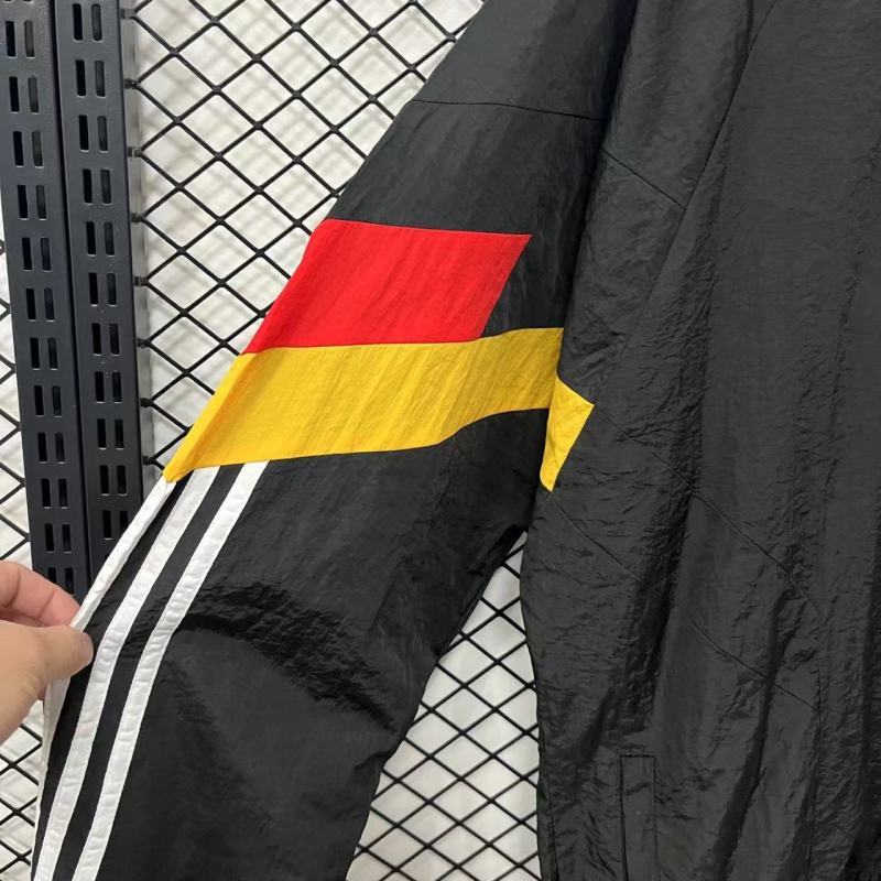 Germany Windbreaker Jacket Black 2025