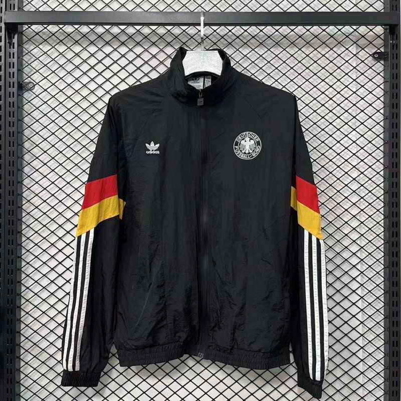 Germany Windbreaker Jacket Black 2025