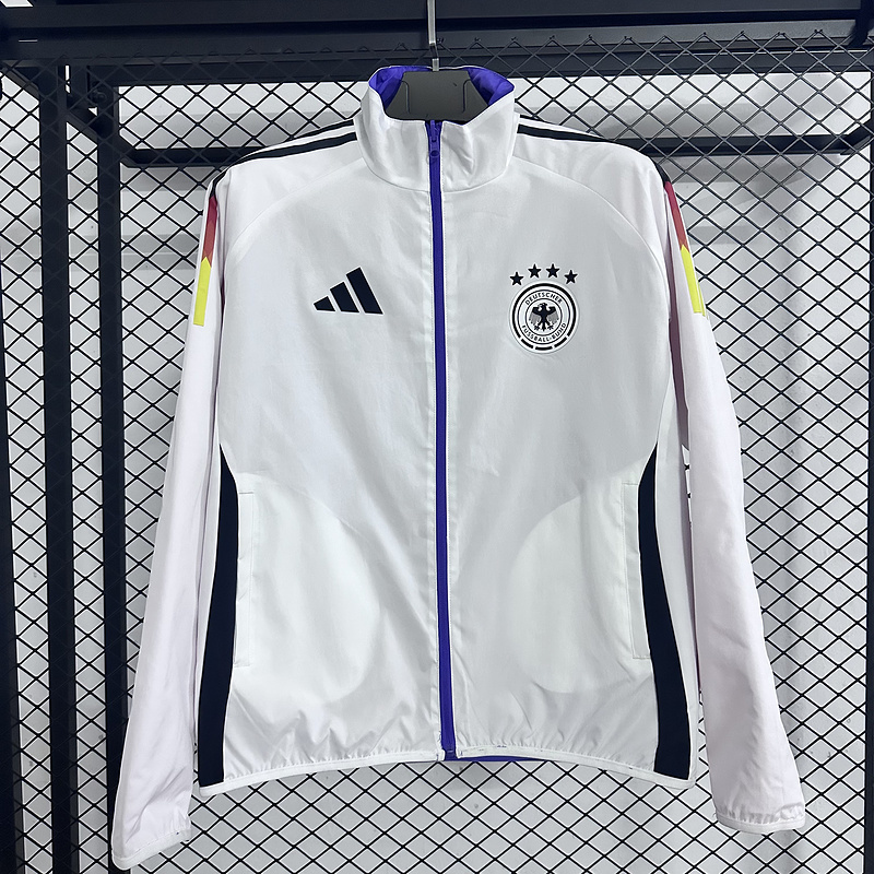 Germany Reversible Double-Sides Windbreaker Jacket White&Amp;purple 2025 in White&Purple