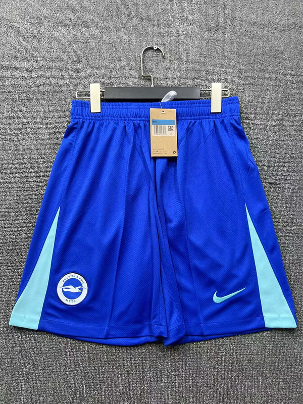 Brighton &Amp; Hove Albion Football Jersey Home Custom Shorts 2025/26 in Blue