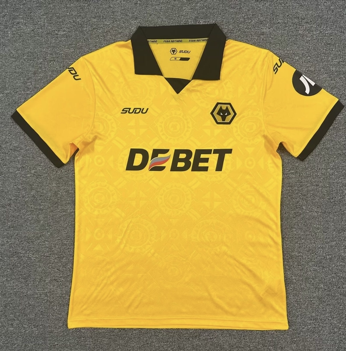 Wolves Football Jersey Home Custom Shirt 2025/26 in Yellow
