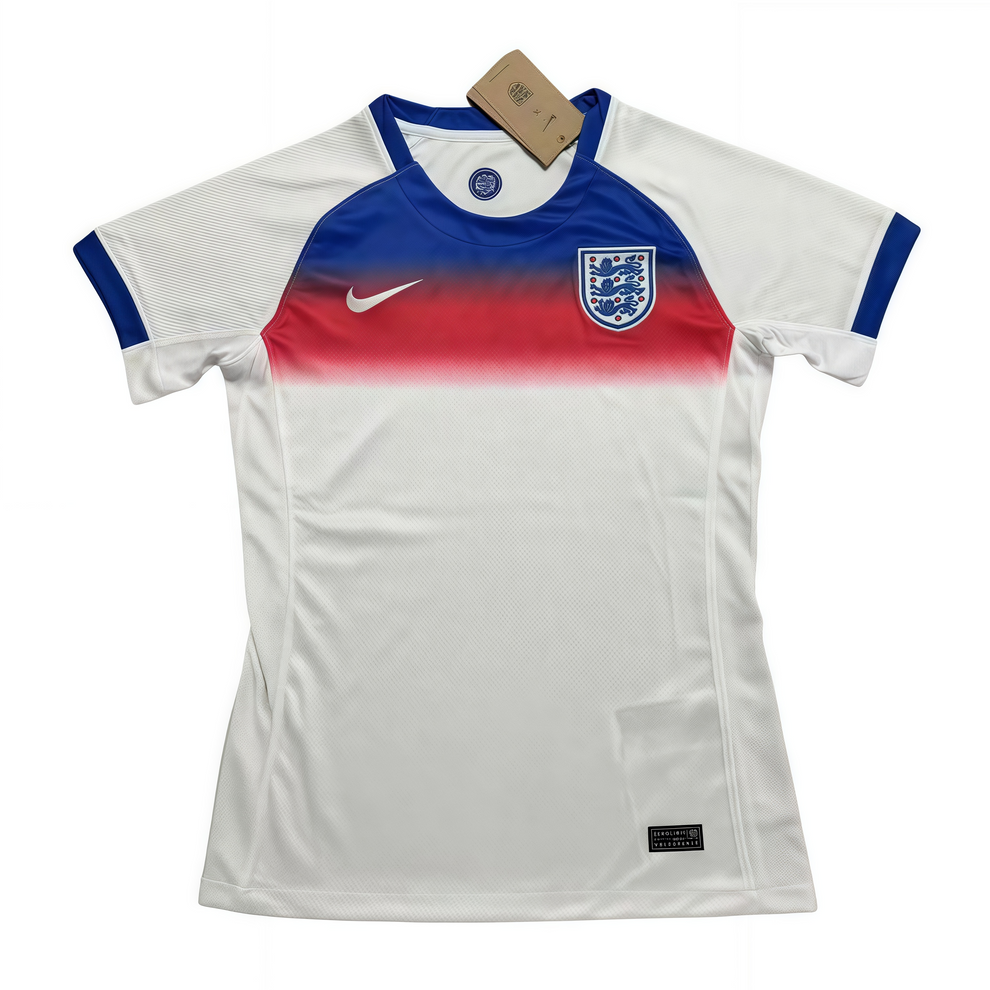 England Soccer Jersey Home Women's Custom Shirt 2025 in White