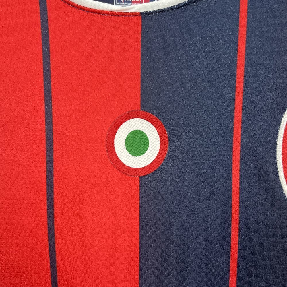 Bologna Soccer Jersey Home Custom Shirt 2025/26