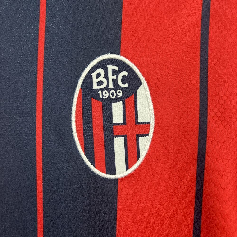 Bologna Soccer Jersey Home Custom Shirt 2025/26
