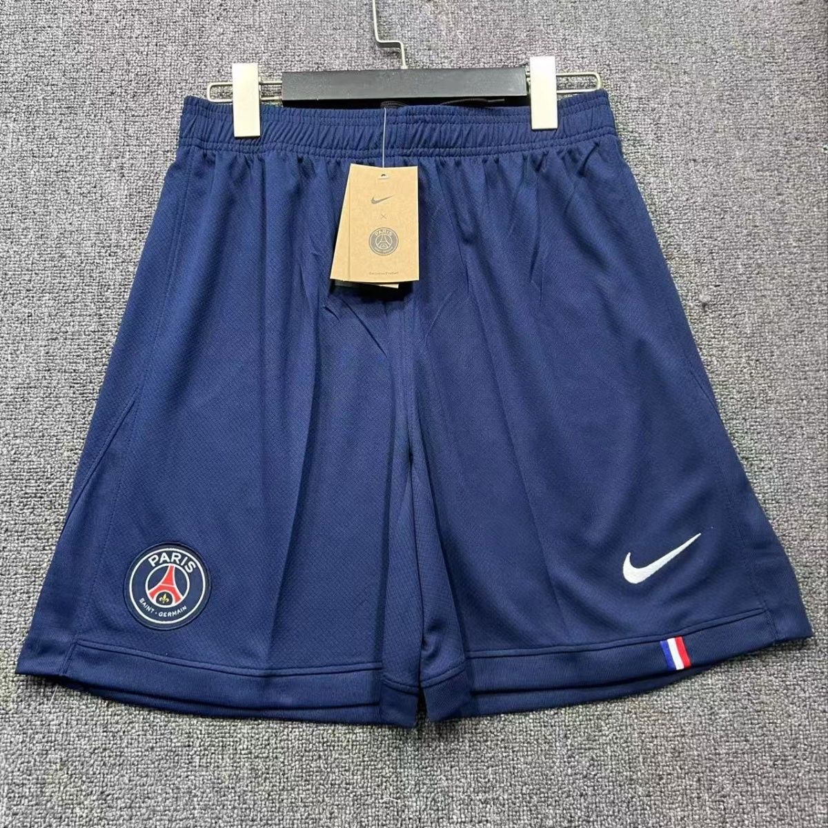 PSG Soccer Shorts Custom Home 2025/26 in Blue