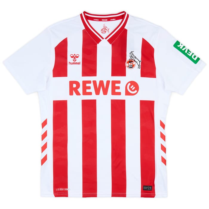 FC Köln Football Jersey Home Custom Shirt 2025/26 in White&Red