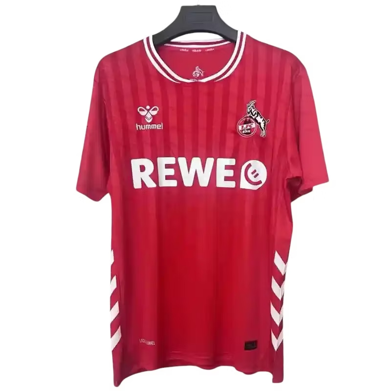 FC Köln Football Jersey Away Custom Shirt 2025/26 in Red