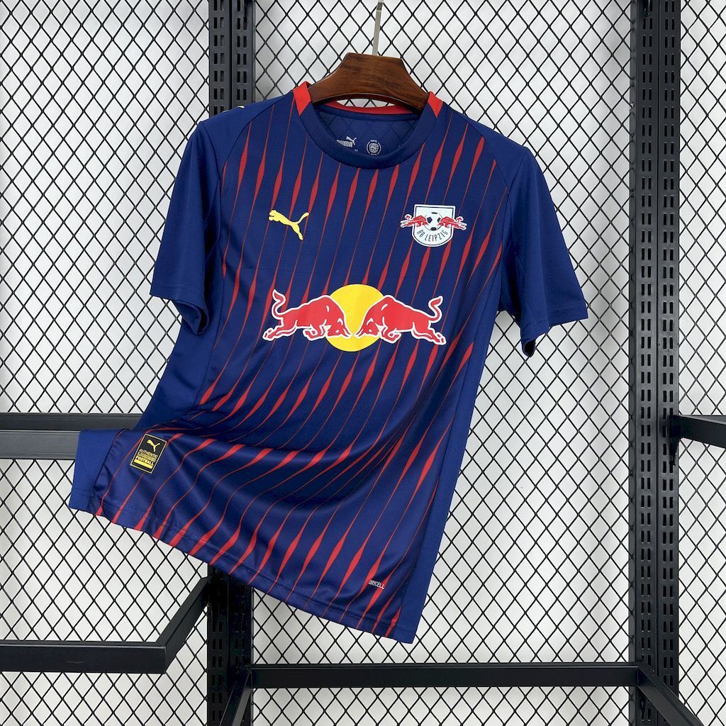RB Leipzig Football Jersey Away Custom Shirt 2025/26 in Blue&Red