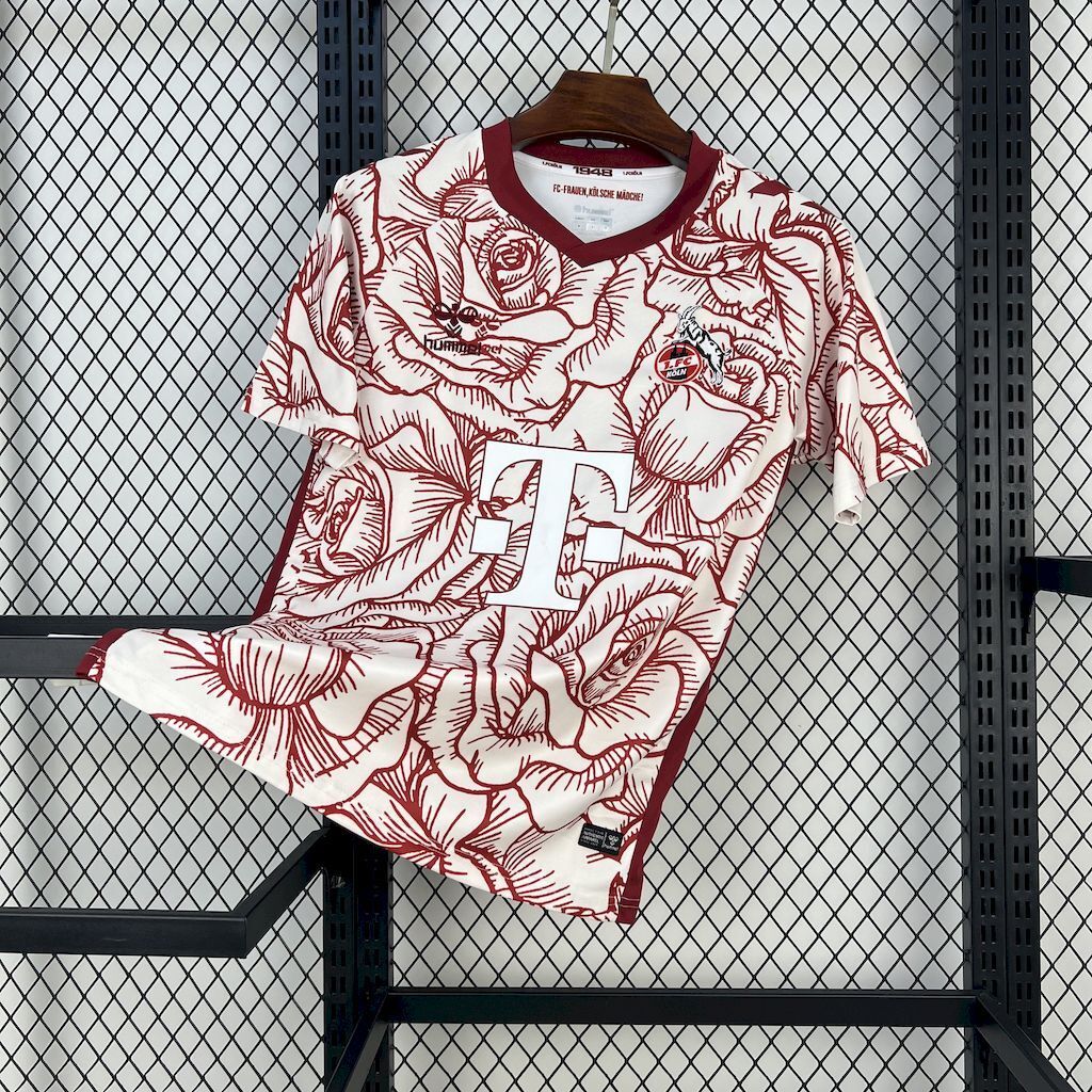FC Köln Football Jersey Special Edition Custom Shirt 2025/26 in Model Year: 2025/26 Country and League: Germany-Bundesliga