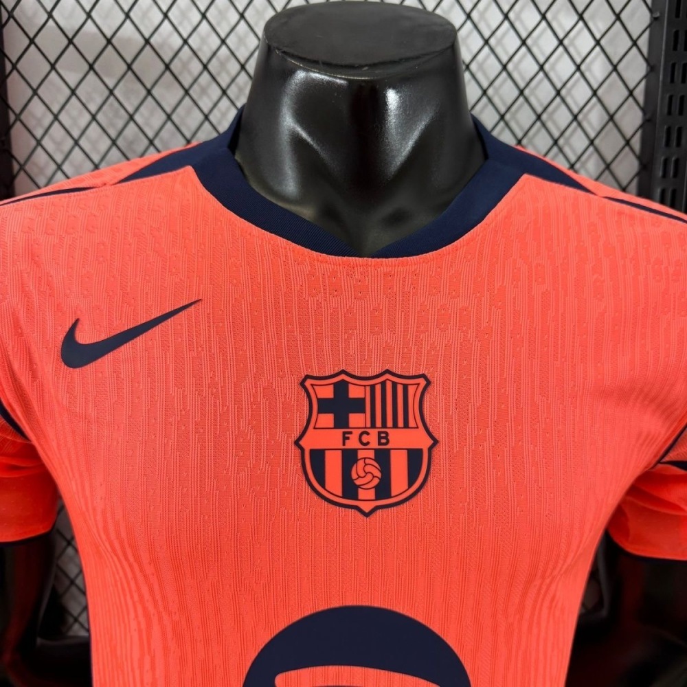 Authentic Soccer Jersey Barcelona Third Away Shirt 2025/26