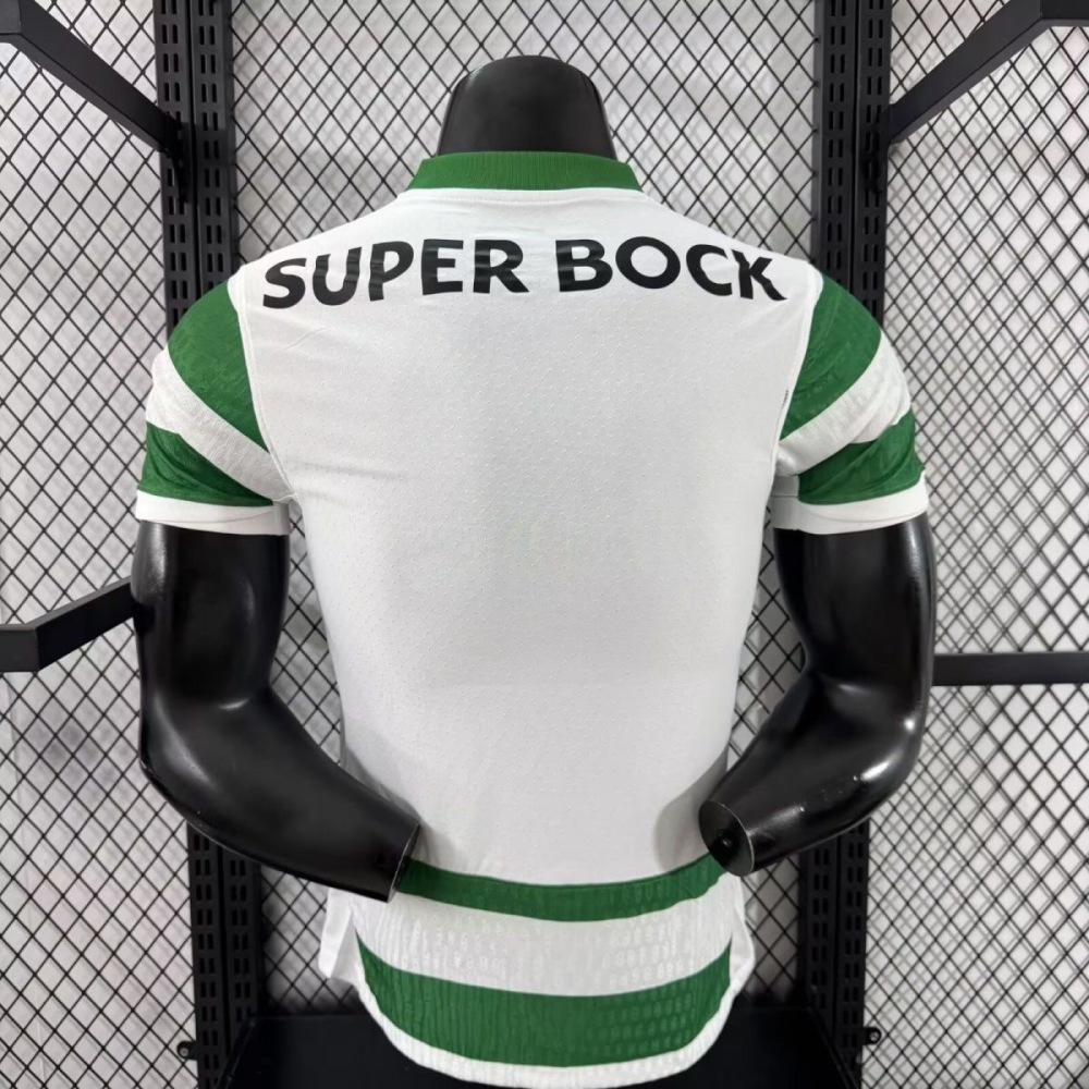 Sporting CP Authentic Soccer Jersey Home Shirt 2025/26