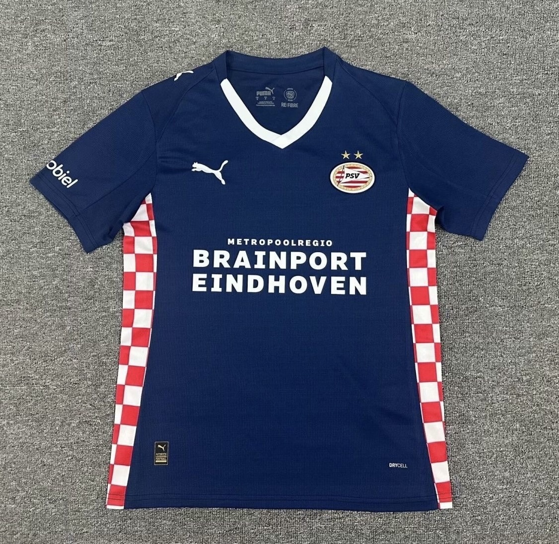 PSV Eindhoven Football Jersey Away Custom Shirt 2025/26 in Navy