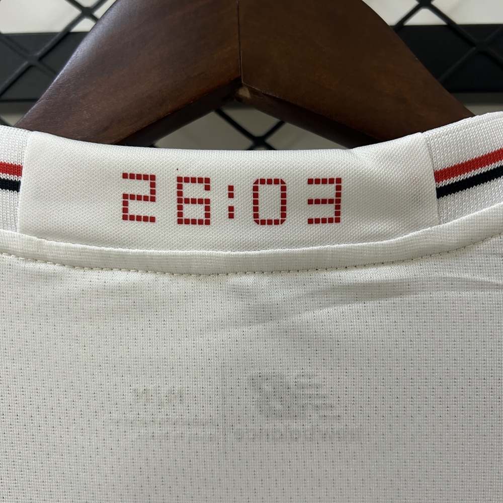 Sao Paulo FC Soccer Jersey Home Custom Shirt 2025 - Without Sponsor