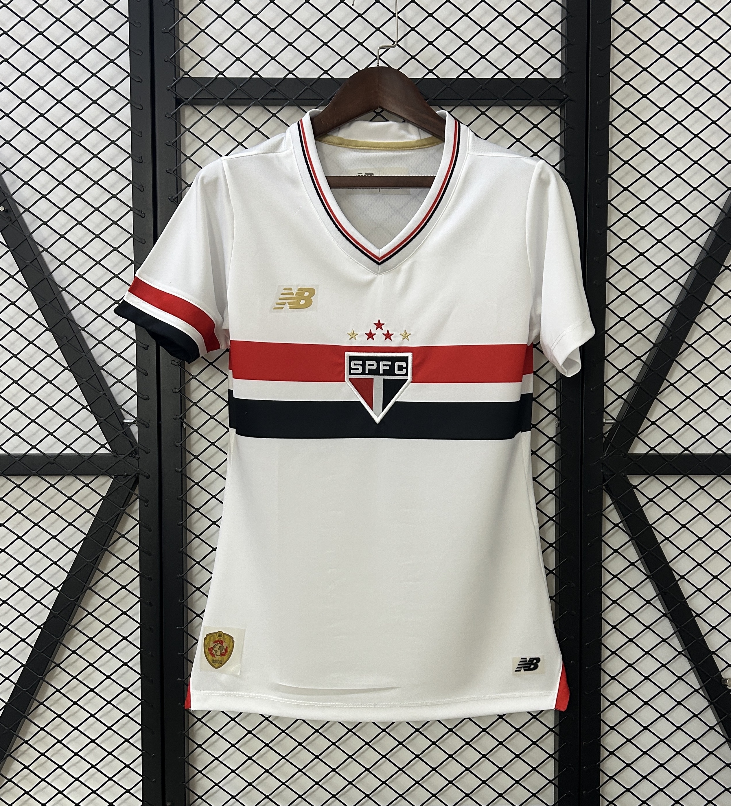 Sao Paulo FC Soccer Jersey Women's Home Custom Shirt 2025 in White