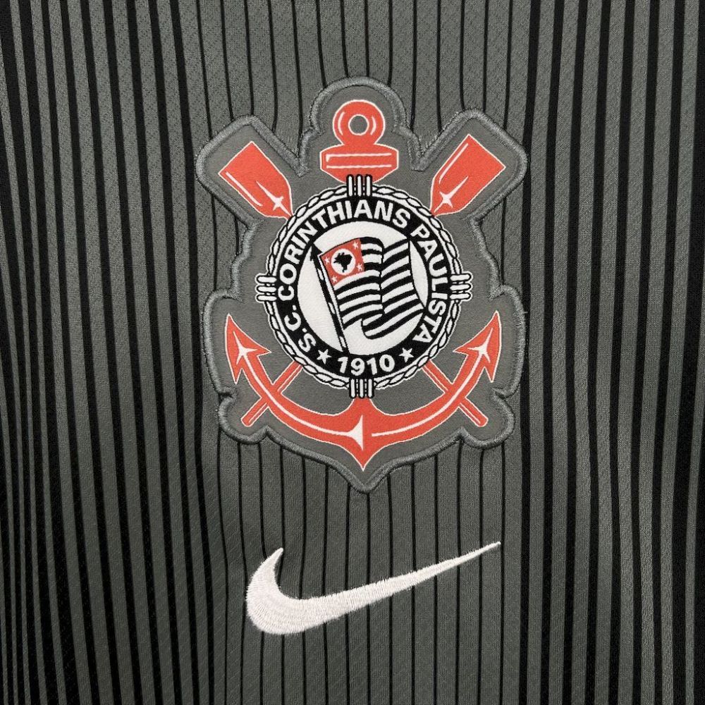 Corinthians Soccer Jersey Goalkeeper Custom Shirt 2025