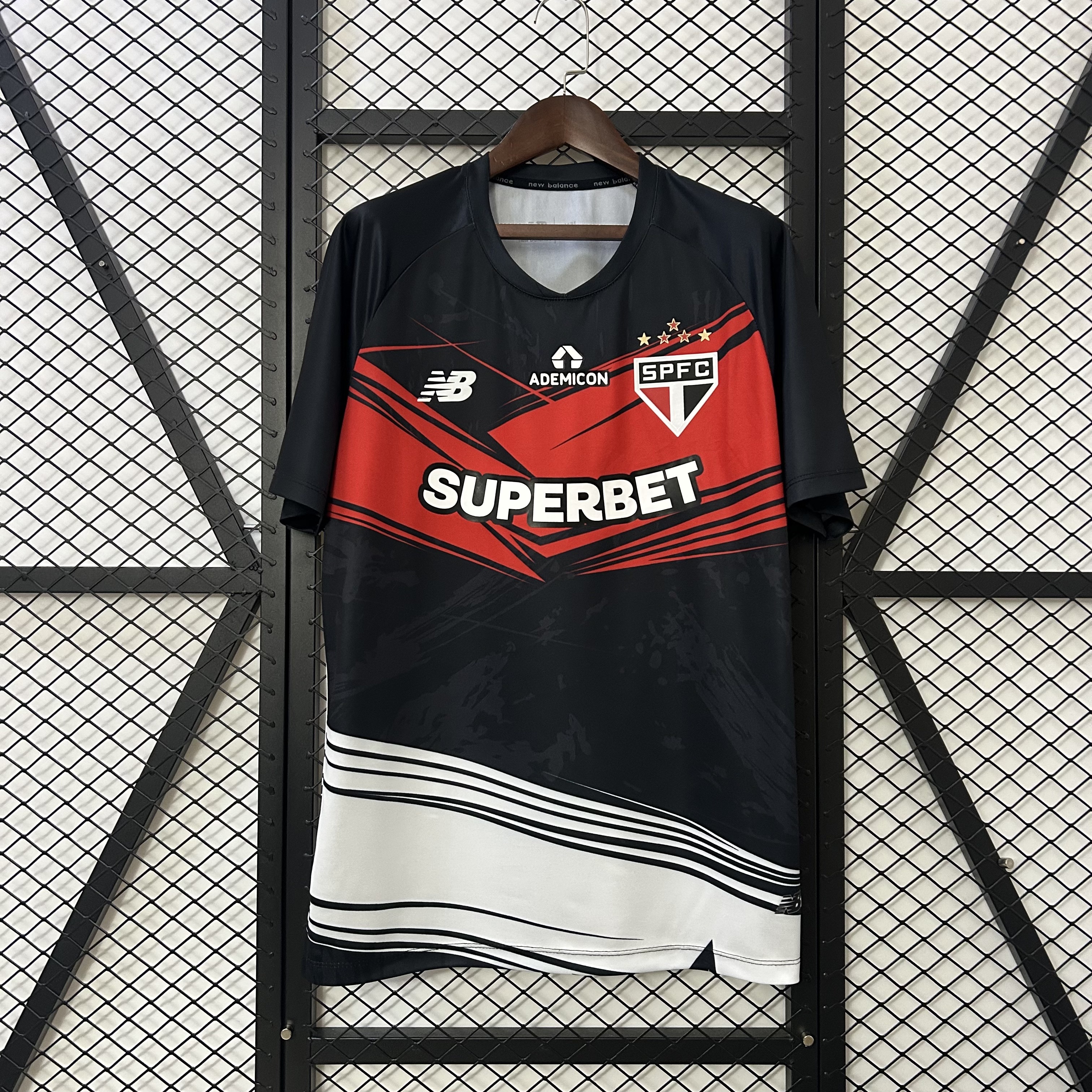 Sao Paulo FC Soccer Jersey Goalkeeper Custom Shirt 2025 in Black